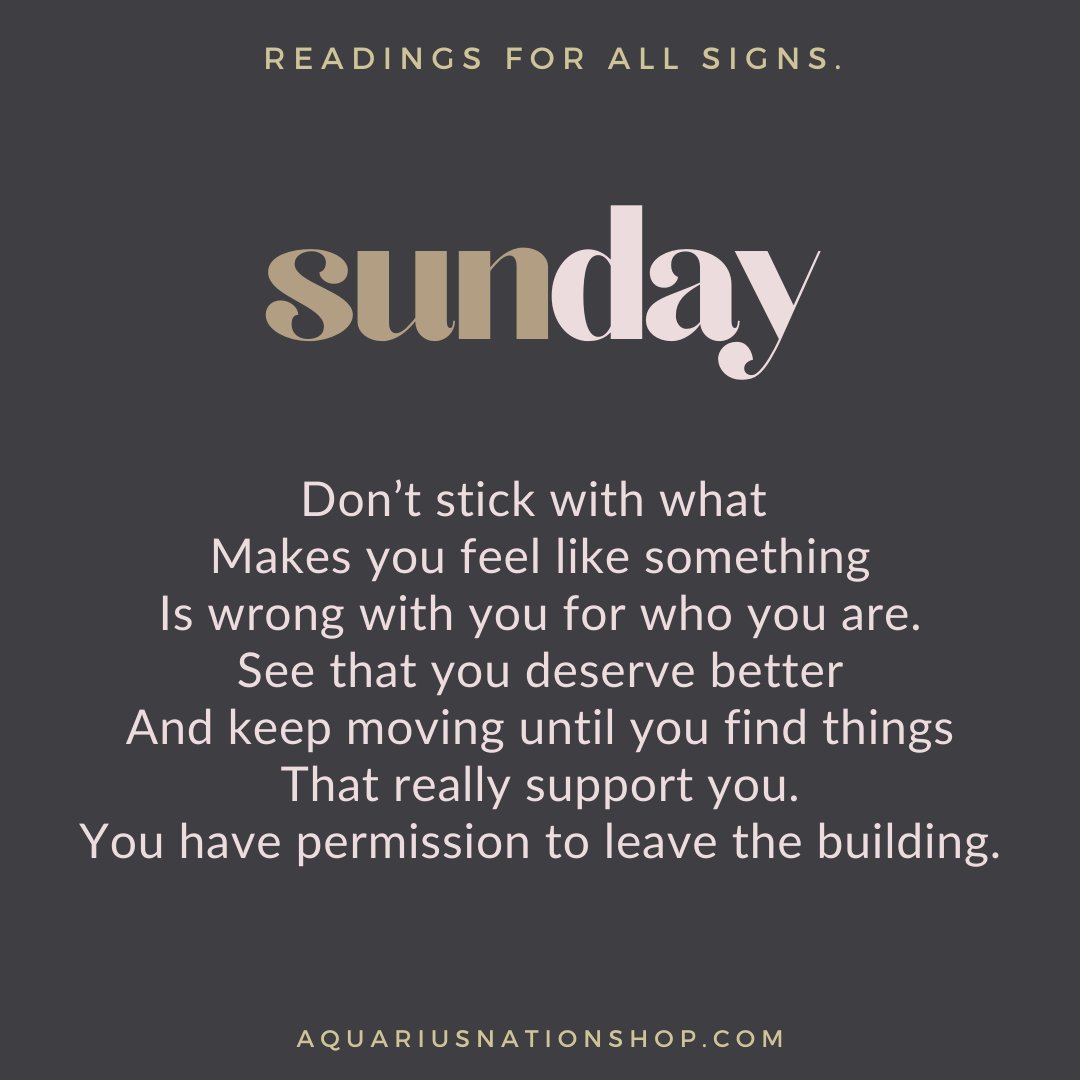 sunday 21 november