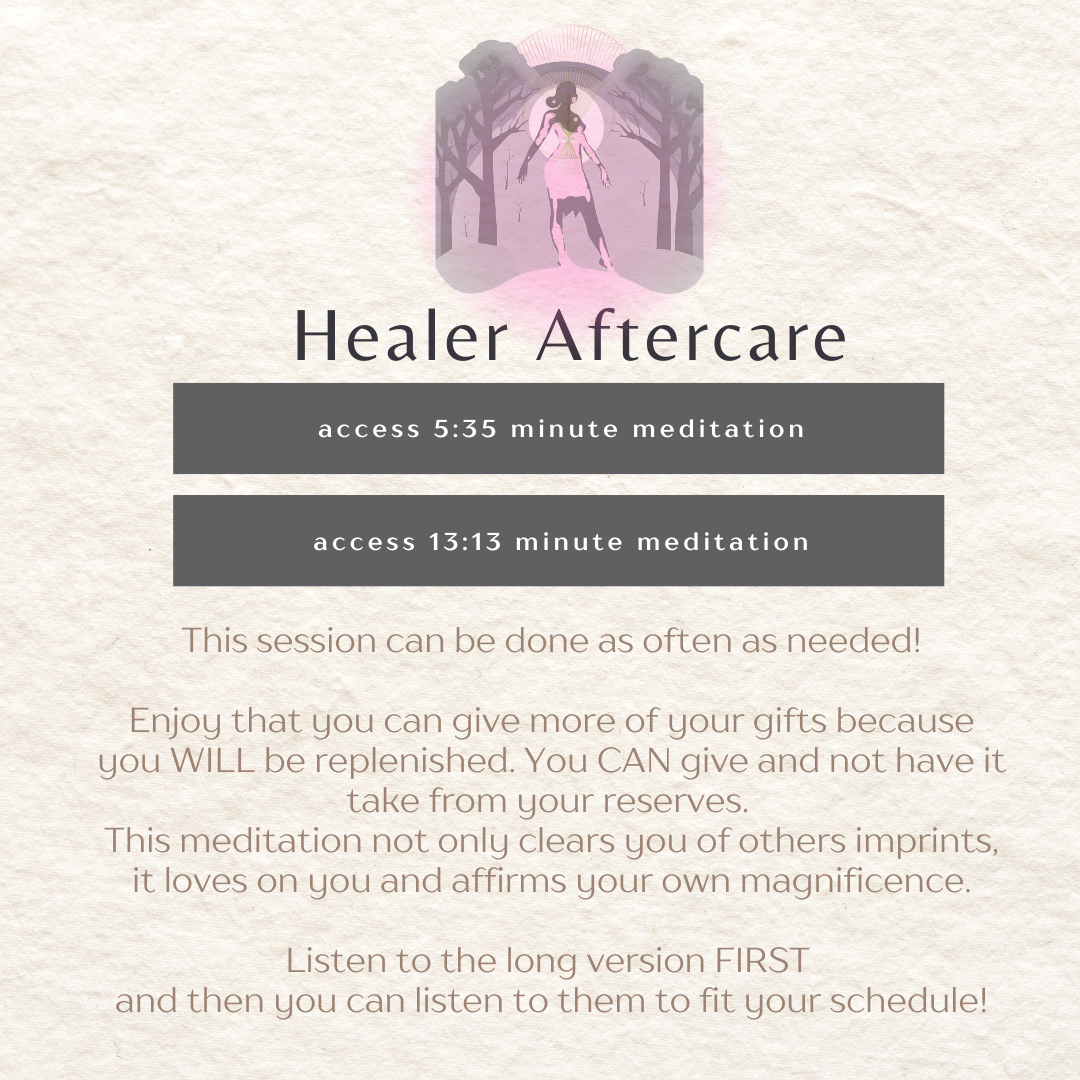 Healer Aftercare | The Daily Meds