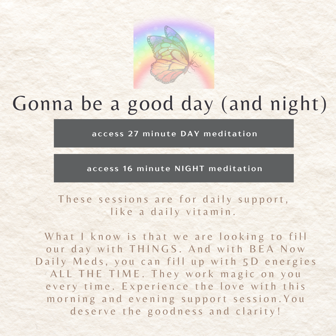 Gonna be a Good Day and Night | The Daily Meds