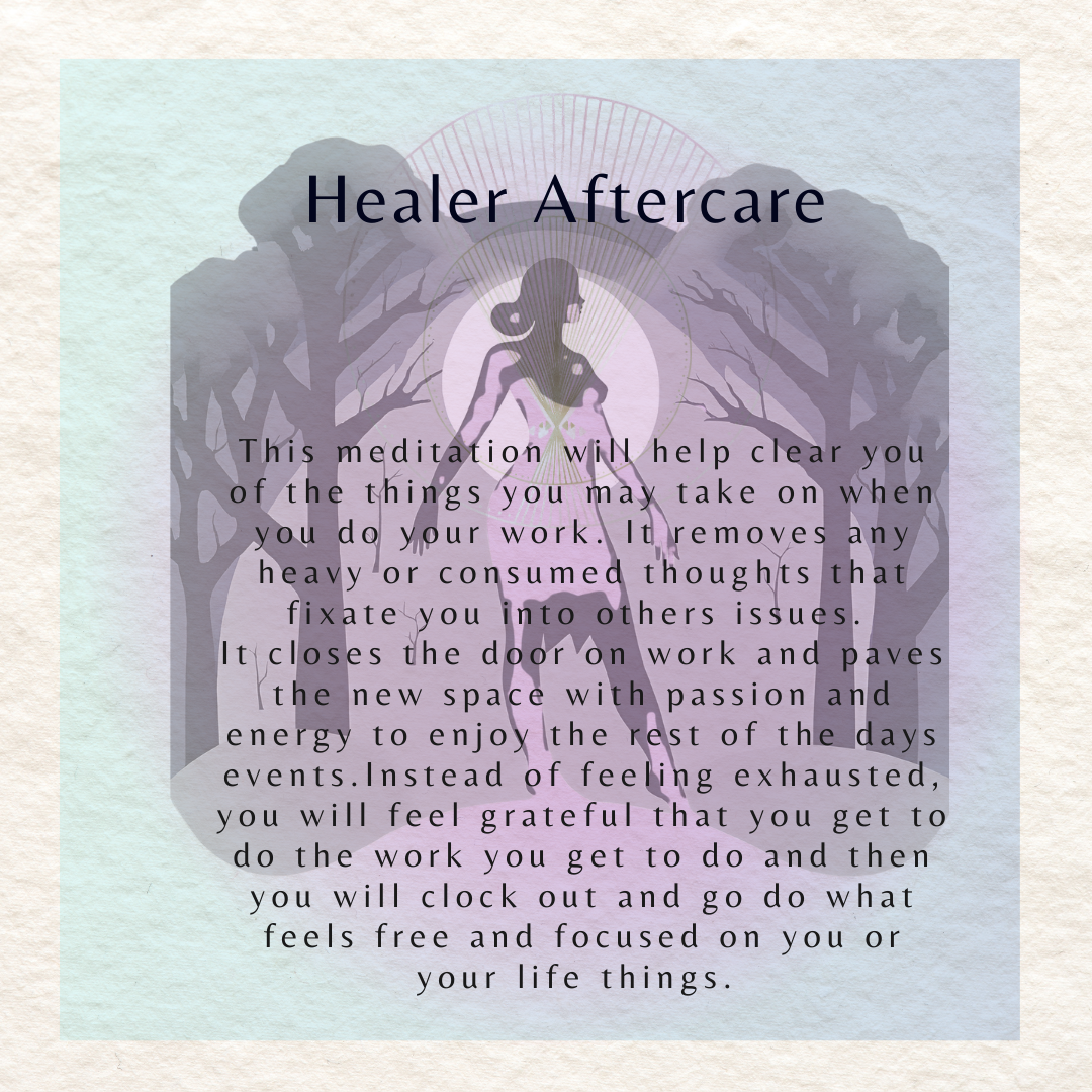 Healer Aftercare | The Daily Meds