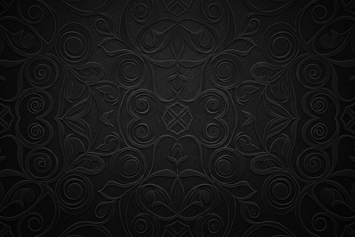 patterned black background