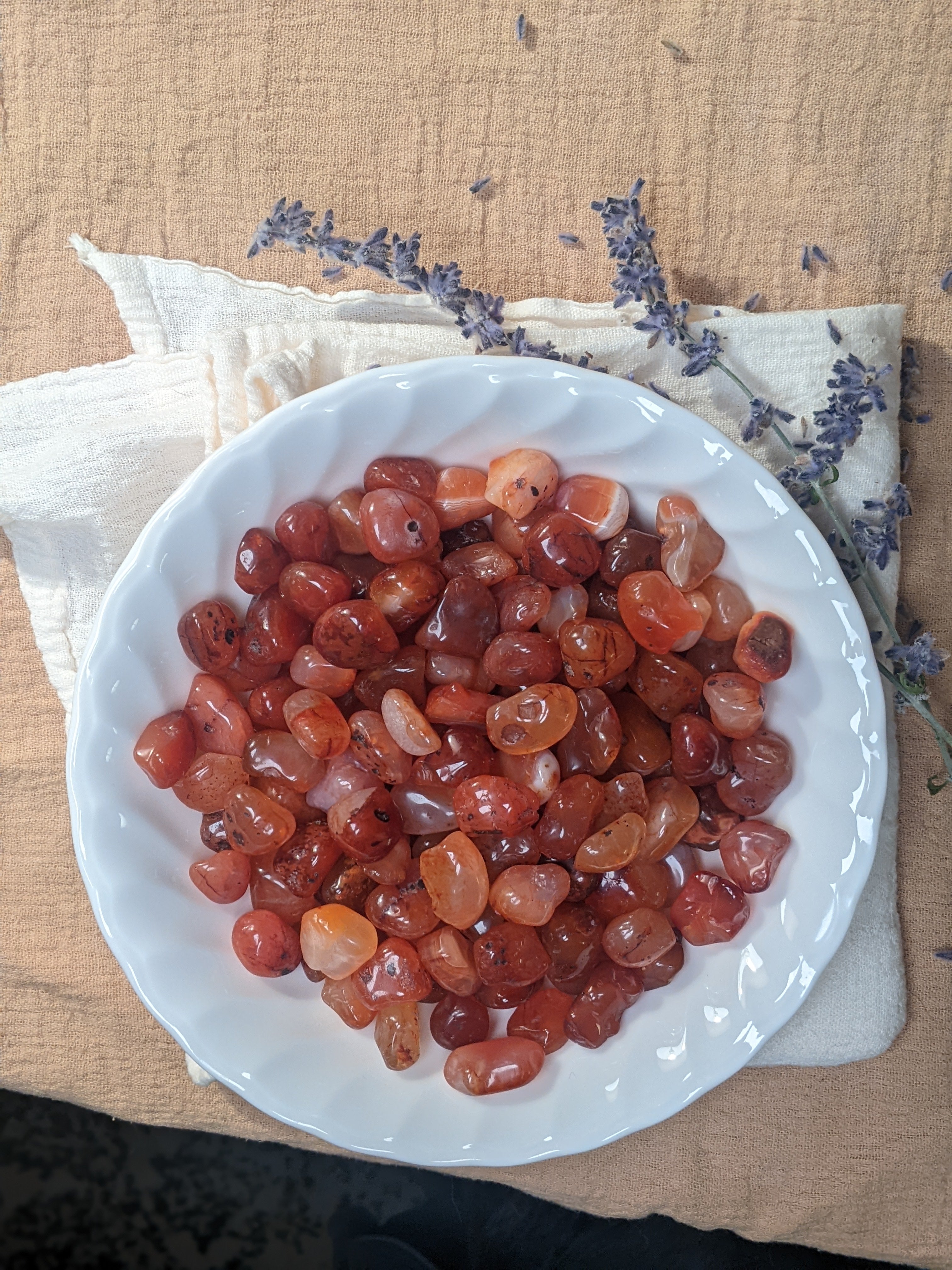 Rolling Crystals CARNELIAN