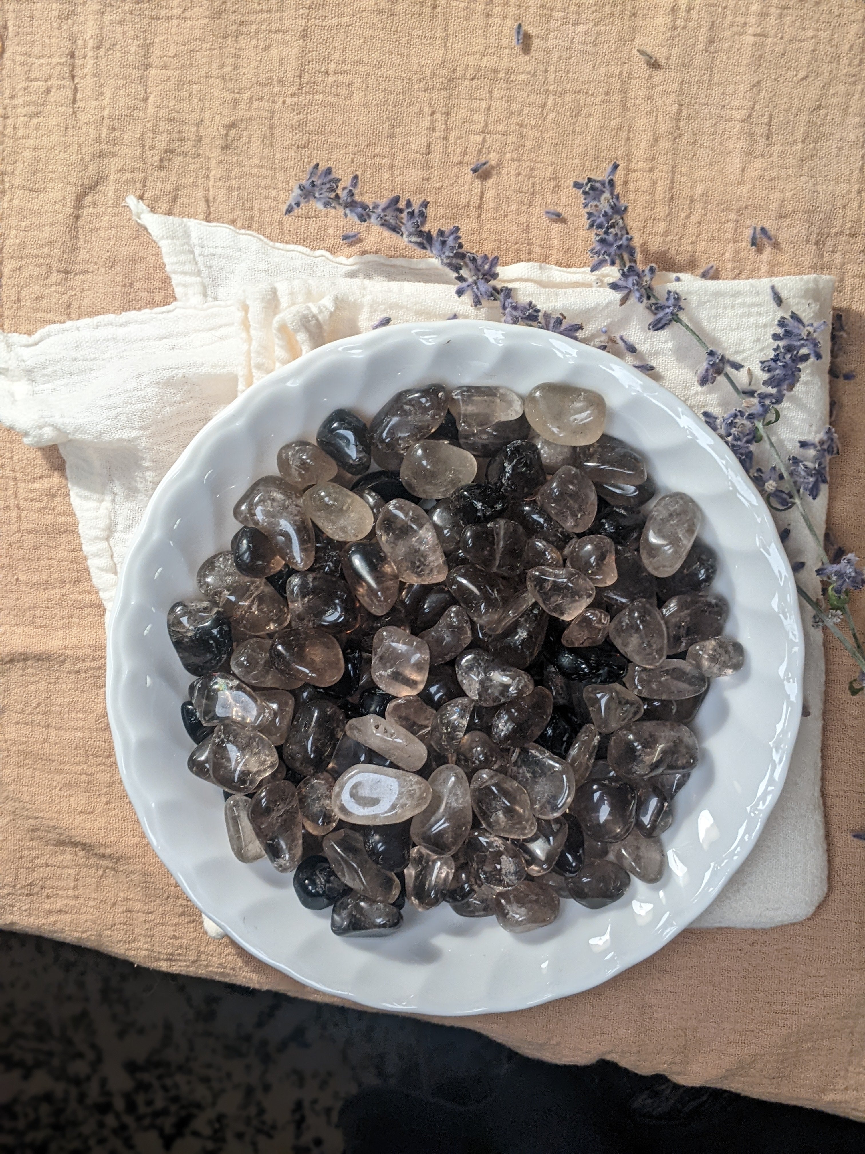 Rolling Crystals SMOKEY QUARTZ