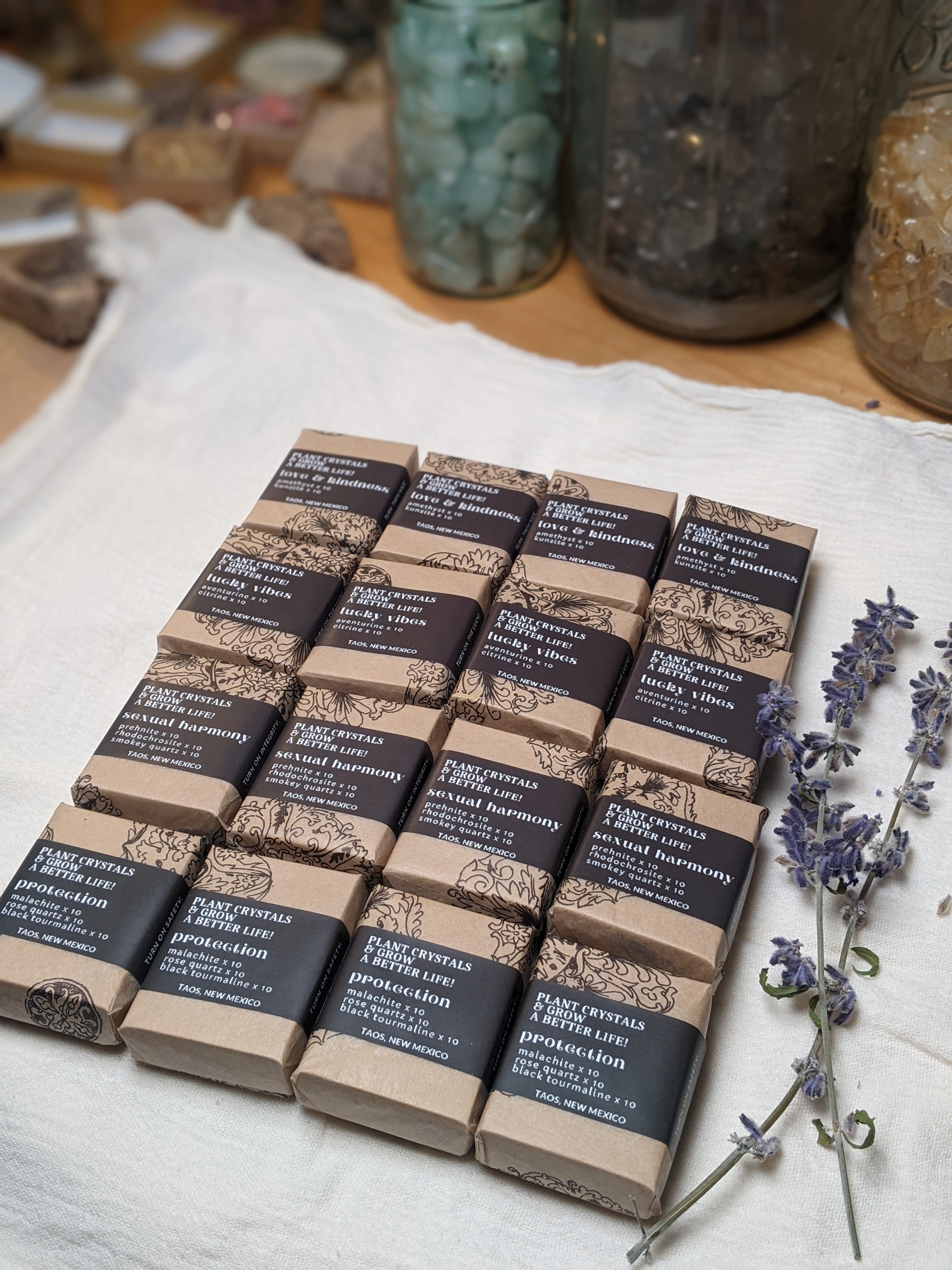 Planting Crystals | Protection
