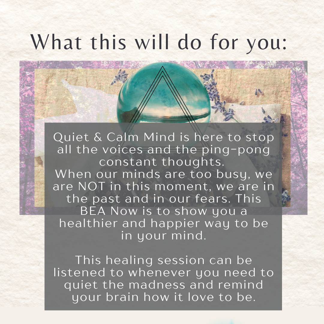 Quiet & Calm Mind | Programmed Healing Session