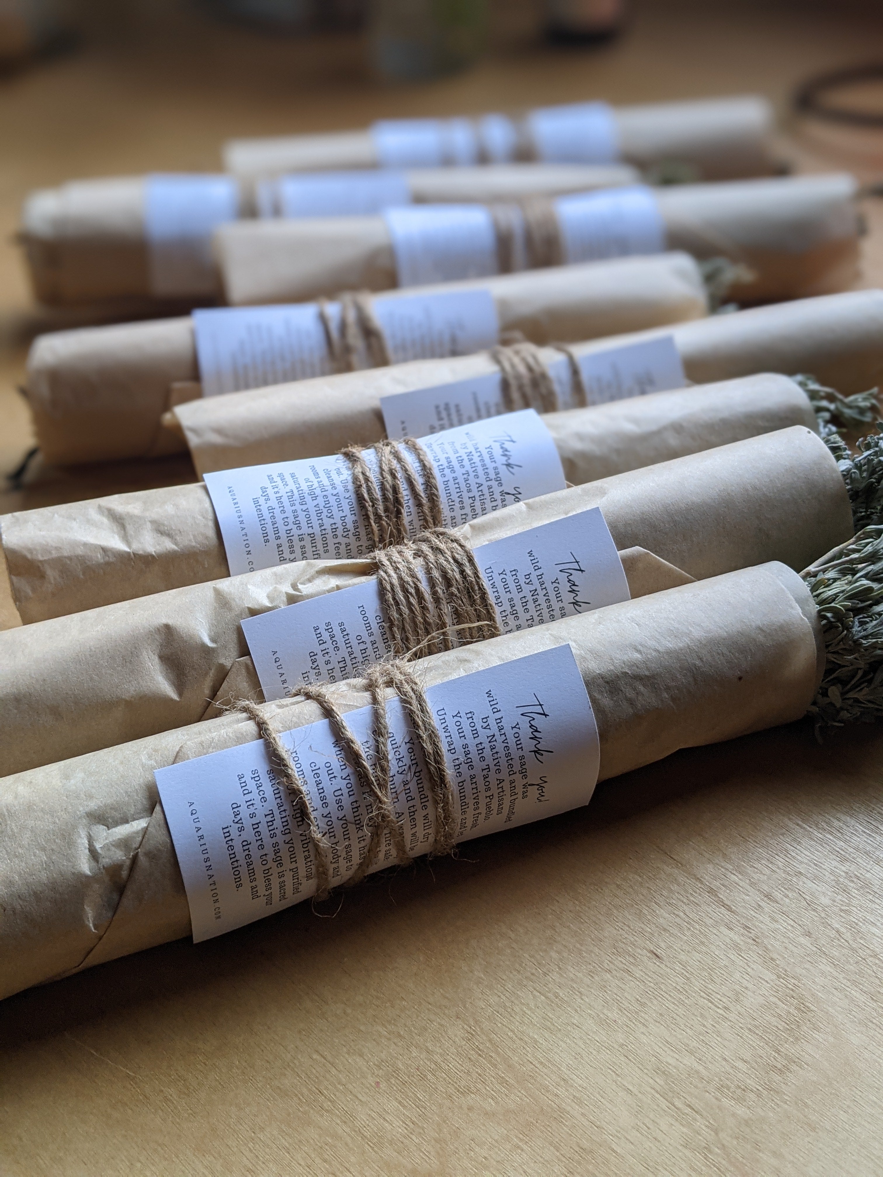 Taos Mountain Sage Bundled by Natives of the Taos Pueblo