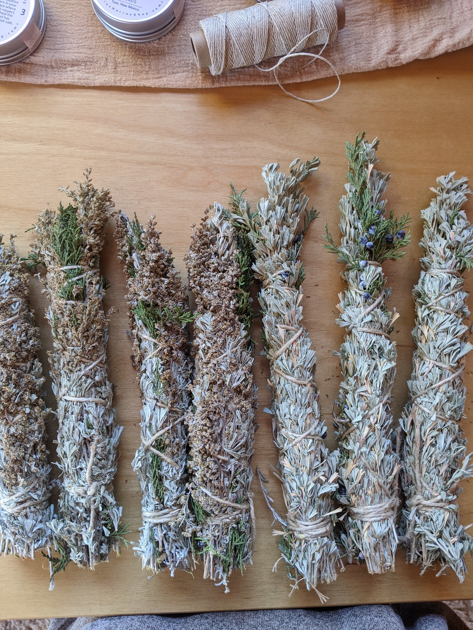 Taos Mountain Sage Bundled by Natives of the Taos Pueblo