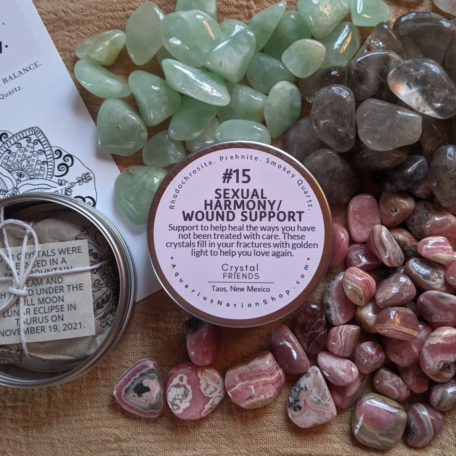 CRYSTAL FRIENDS #15 | Sexual Harmony Wound Healer
