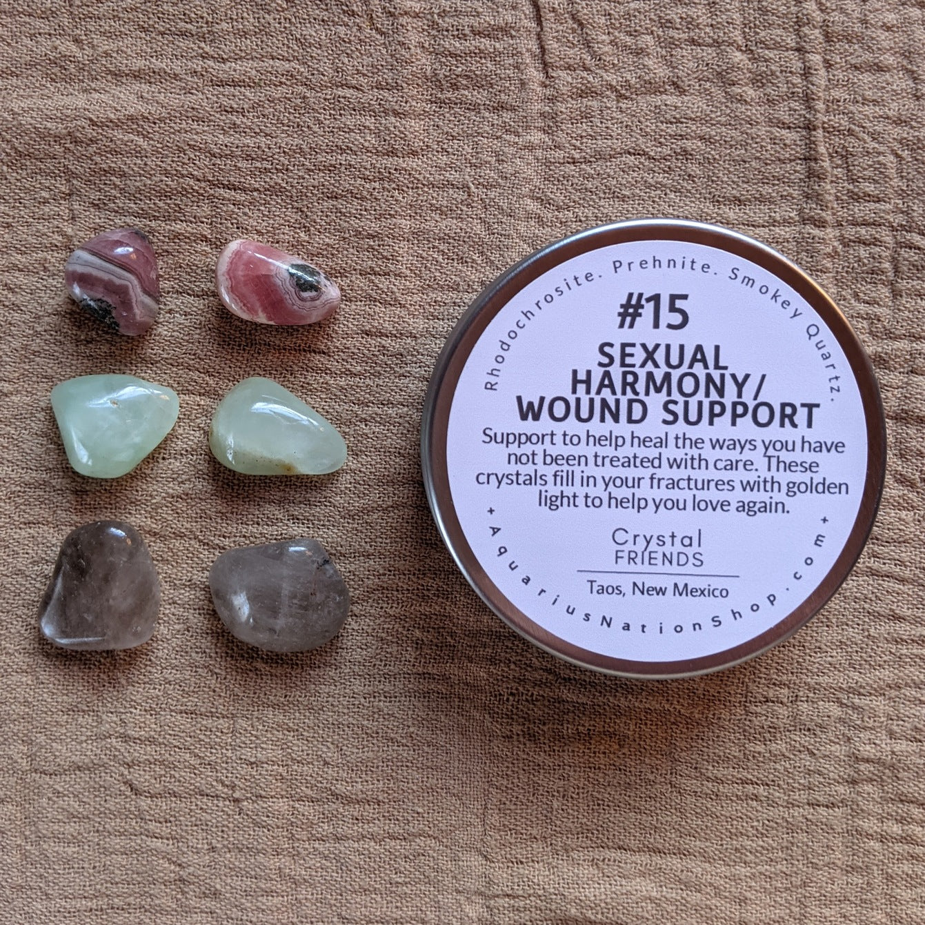 CRYSTAL FRIENDS #15 | Sexual Harmony Wound Healer