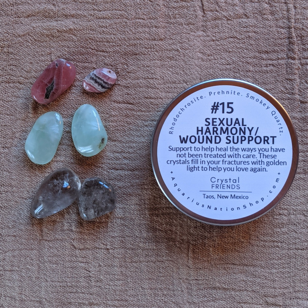 CRYSTAL FRIENDS #15 | Sexual Harmony Wound Healer