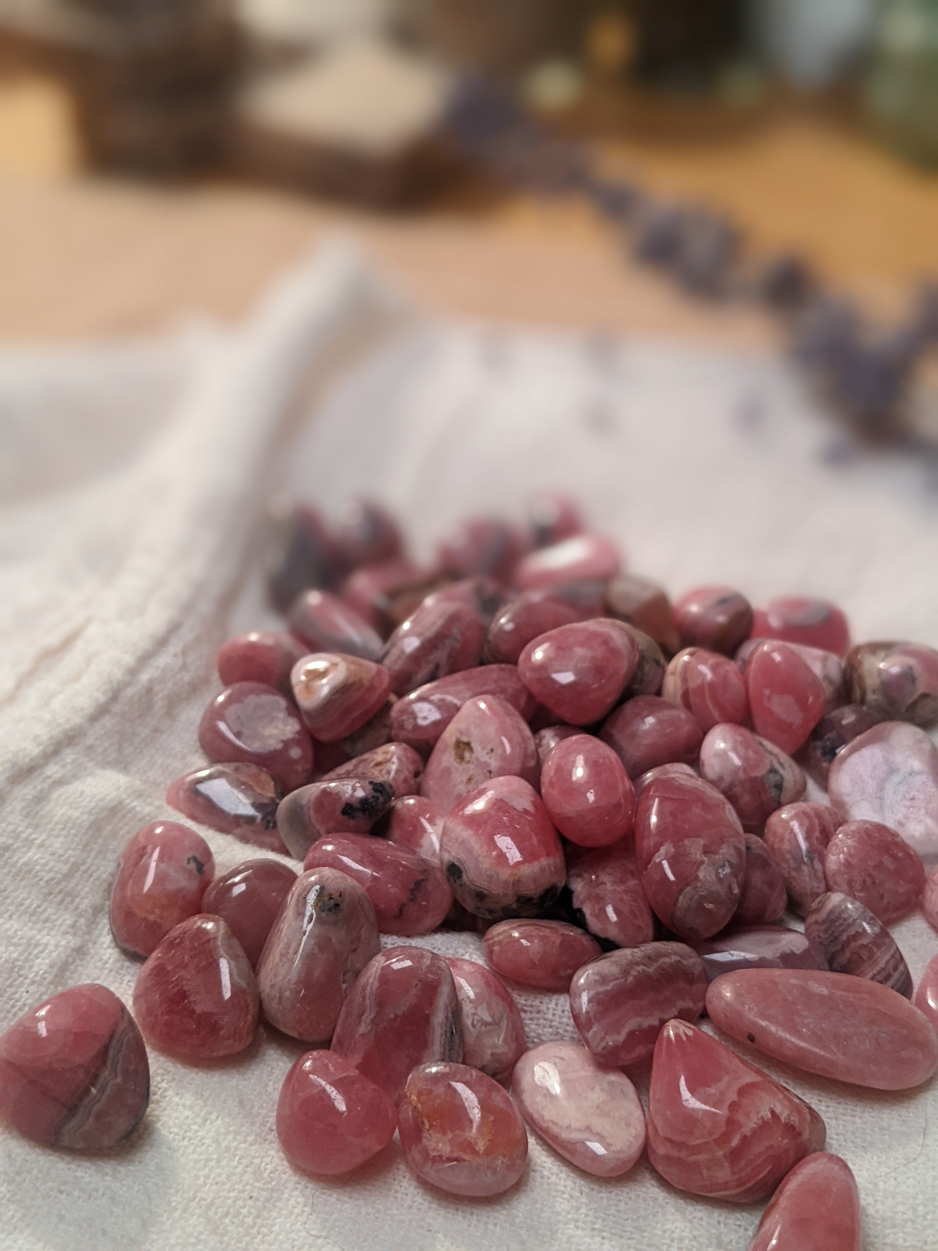 Rolling Crystals RHODOCHROSITE