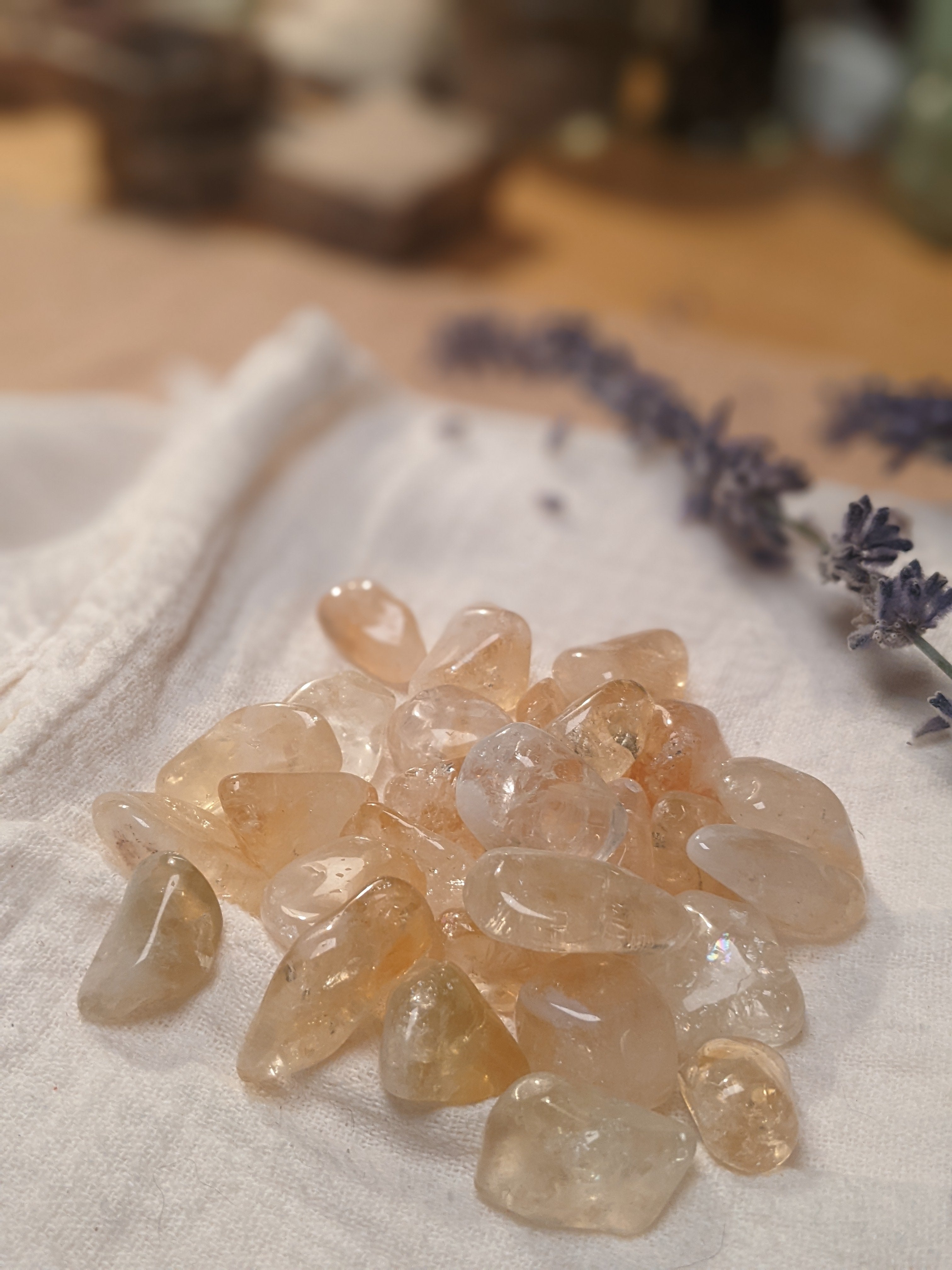 Rolling Crystals CITRINE