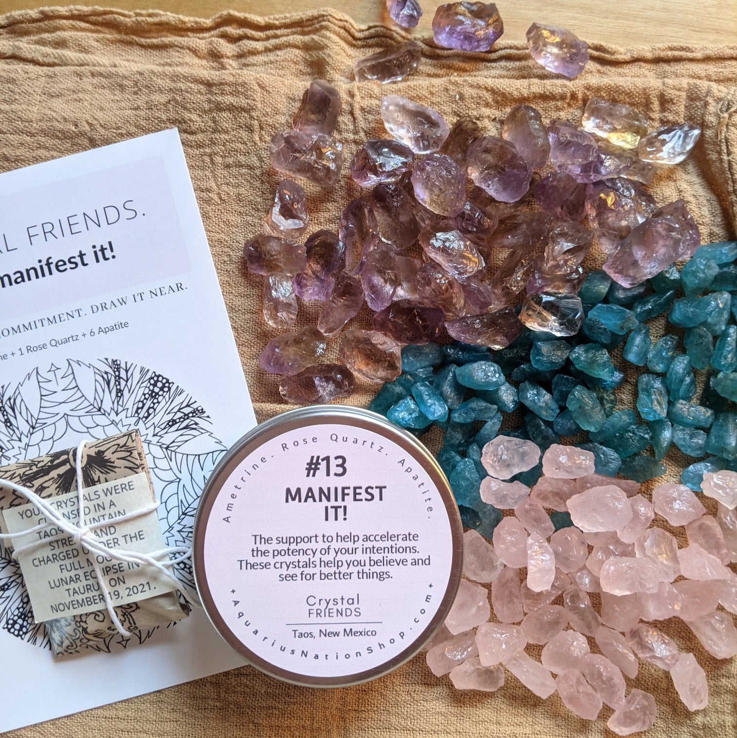 CRYSTAL FRIENDS #13 Manifest it!